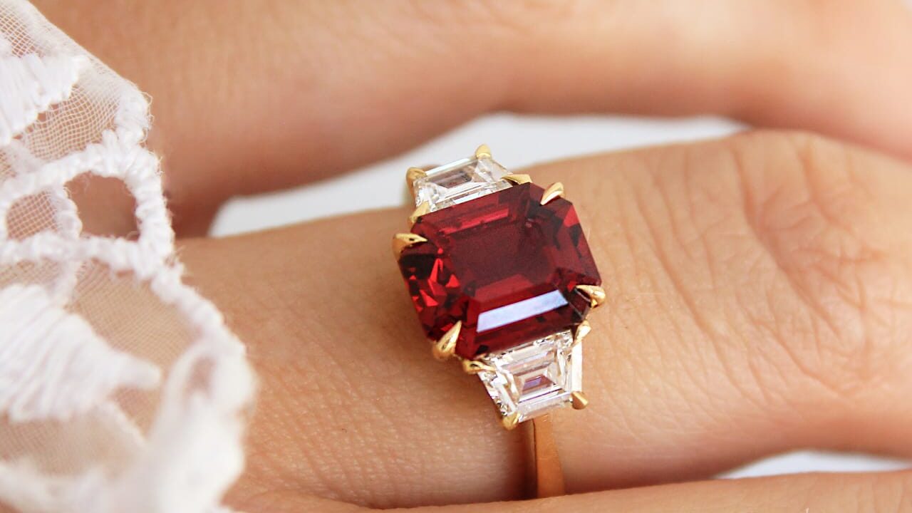 Pear Shaped Ruby Engagement Rings: Everything You Need to Know